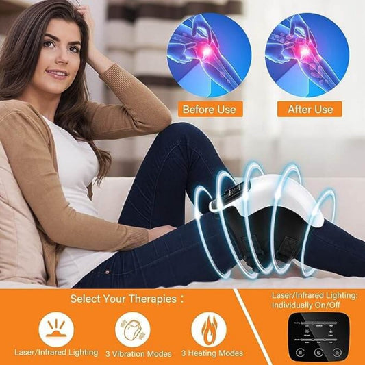 KneeEase™ - Smart Infrared Knee Massager